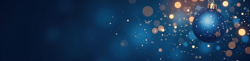 Abstract dark blue background with shimmering gold particles, perfect for Christmas or New Year designs Ideal for banners, greeting cards, and invitation cards,  gold particles,  invitation card