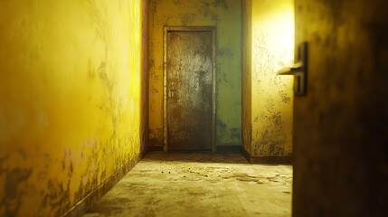 Grungy Yellow Background or Texture 16K Resolution