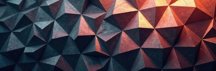 Abstract geometric metallic triangle polygon pattern background,  polygon,  futuristic