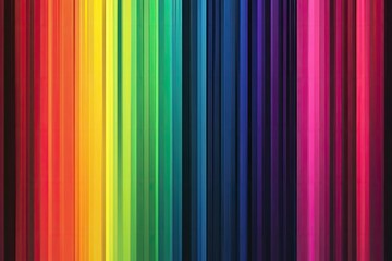 Obraz premium Vibrant spectrum of colorful fabrics