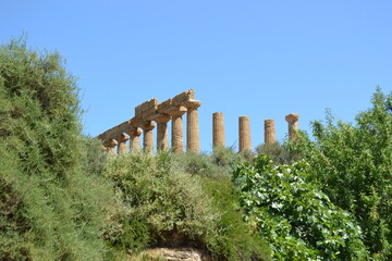 ruins of greek temple