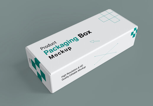Medical Paper Box Mockup