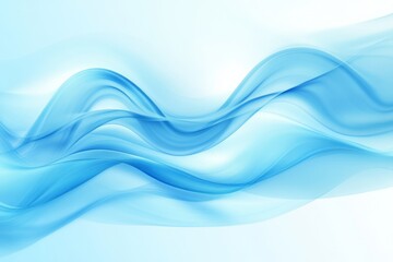 Fototapeta premium A blue abstract background featuring a vibrant composition of dynamic shapes suitable for graphic design and presentations