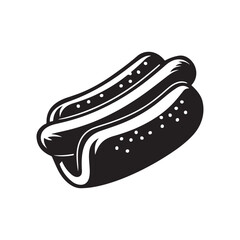 vector illustration of a hamburger