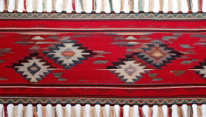 Traditional Vintage Saudi Sadu Arabian Hand Weaving Pattern