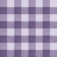 Gingham check plaid pattern in soft colour for tablecloths, wrapping paper,napkin, blanket, scarf. Seamless bright monochrome gingham tartan check vector illustration for spring summer fashion textile