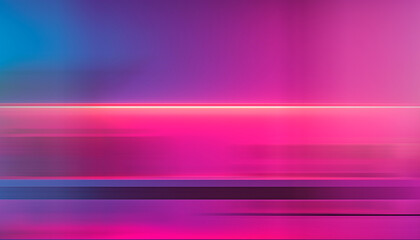 Dark abstract background with neon light, blurred lines, studio scene