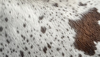Spotted horse hide texture