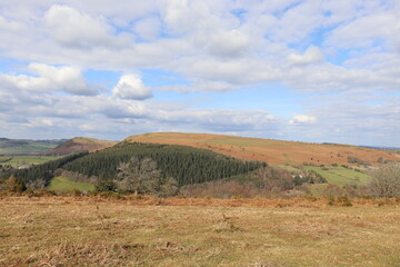 Obraz premium The hills of England and Wales