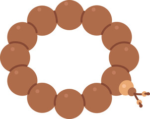 불교 염주 아이콘