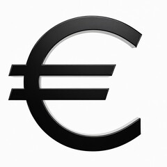 Fototapeta premium euro sign 3d icon