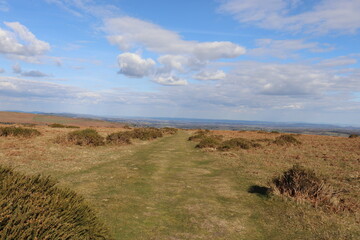 The hills of England and Wales