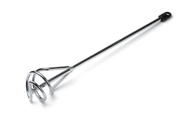 Steel spiral drill mixing paddle