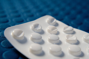 Blister gastado de pastillas 