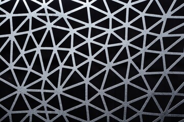 Perforated metal sheet, texture with curved pattern, decorative metal panel