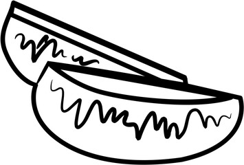 Tropical Pineapple coloring Page