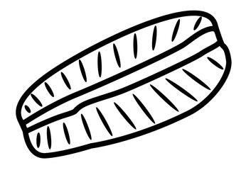 Tropical Pineapple coloring Page