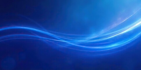 Abstract background with vibrant blue motion blur streaks,  soft,  background