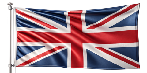 "Union Jack Flag of Great Britain and England – Isolated Transparent Background" "British UK Flag – Union Jack Isolated PNG for Design and Print"