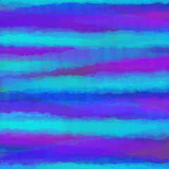 Illustration, background in the form of multi-colored horizontal stripes with watercolor on paper