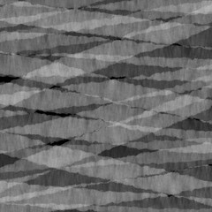 Illustration, background in the form of white horizontal and diagonal translucent stripes acrylic on paper on a black background