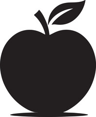 red apple vector illustration