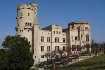 Au&szlig;enansicht von Schloss Babelsberg