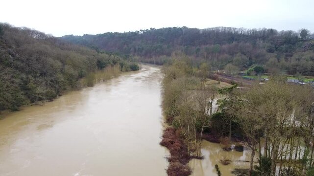 Inondations et crues historiques 2025 de la Vilaine au sud de Rennes, Le Bo&euml;l, Bruz, Guichen