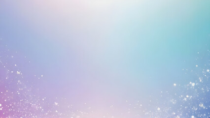 Fototapeta premium Pastel colored background with sparkling glitters creating a magical atmosphere