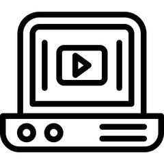 Fototapeta premium Video Editing Icon