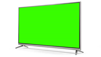 blank billboard isolated on white background