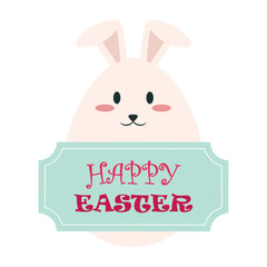 Cute Animals and Decorations for Happy Easter Celebration
