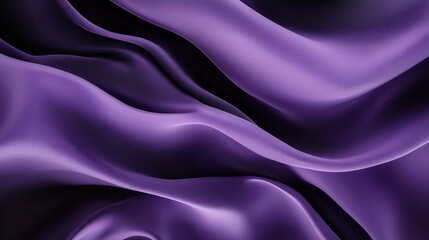 Obraz premium Deep Purple Fabric Drape Texture Background