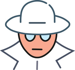 Money crime sign. Fraud line icon. Accounting offense symbol. Fraud line sign