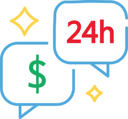 Money crime sign. Fraud line icon. Accounting offense symbol. Fraud line sign