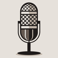 vector microphone icon