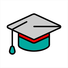 graduation cap with  graduation image