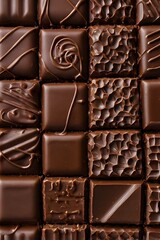 Obraz premium Texture of chocolate