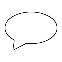 Speech Bubble set. Talk bubble. Cloud speech bubbles collection. Vector