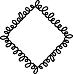 Swirly Spiral Frame Design