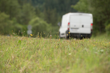 a van for transportation and mobility