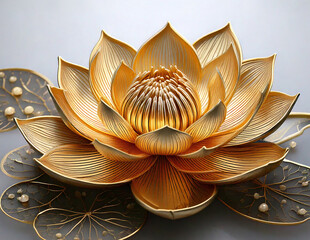 Golden lotus