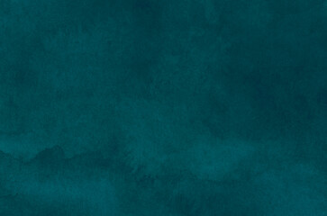 Hand painted blue watercolor background.