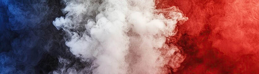 Fototapeta premium Colored Smoke Abstract Background