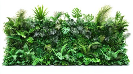 Lush Tropical Garden Wall Collection