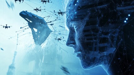 Art Ai Drone Deployment Perspective Trojan Shattering