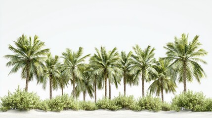 Green Palm Trees Collection