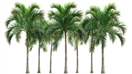 Green Palm Trees Collection