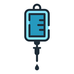 IV bag icon, Infuse Icon