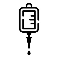 IV bag icon, Infuse Icon